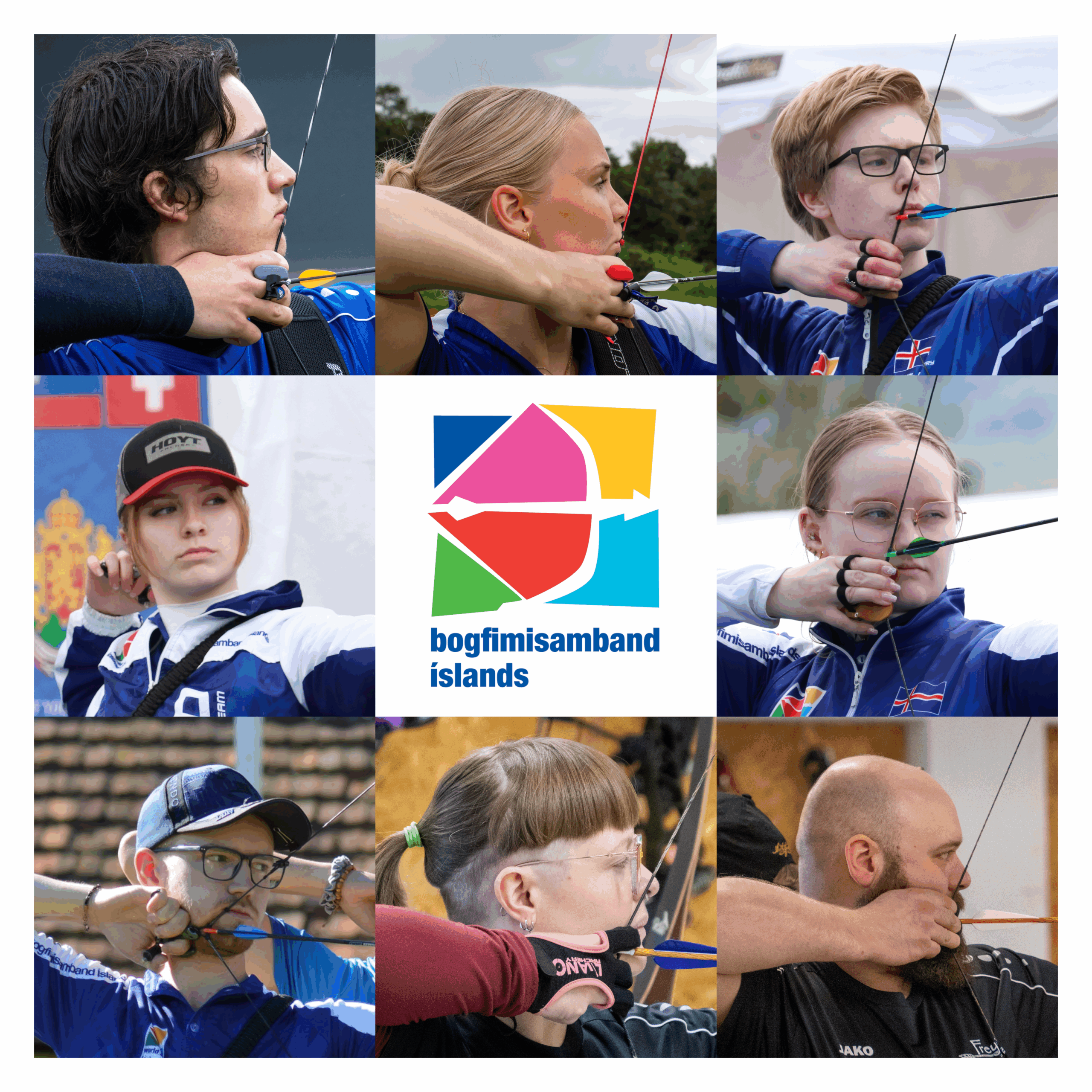 Read more about the article Ari/Marín Ragnar/Þórdís Baldur/Heba Haukur/Tinna Bogfimifólk ársins 2025